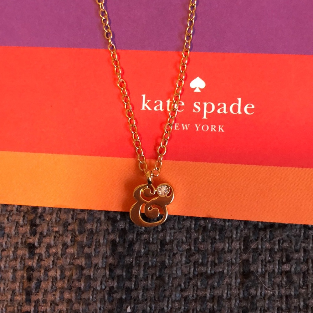 NWT Kate Spade “Like a Charm” gold necklace - Picture 2 of 2